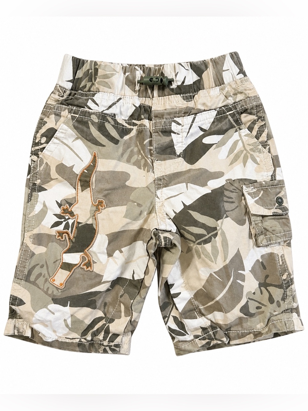 Baby Gap Infant Cargo Shorts 0–3 Months Camo Safari Print Summer 2006 Vintage